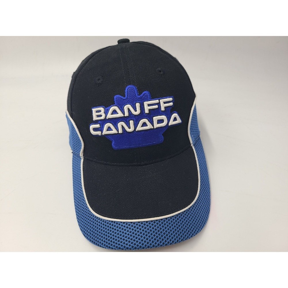 Banff Canada‎ Strapback Adjustable Hat Cap Cotton Outdoors Men Women Black Blue